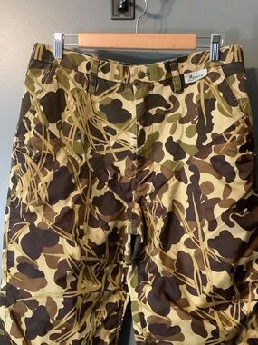Mountain Prairie Vintage Men's Duck Camouflage Hunting Pants -  36 W.